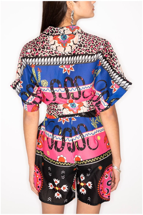 INTUITION PLAYSUIT - Βαμβακερό