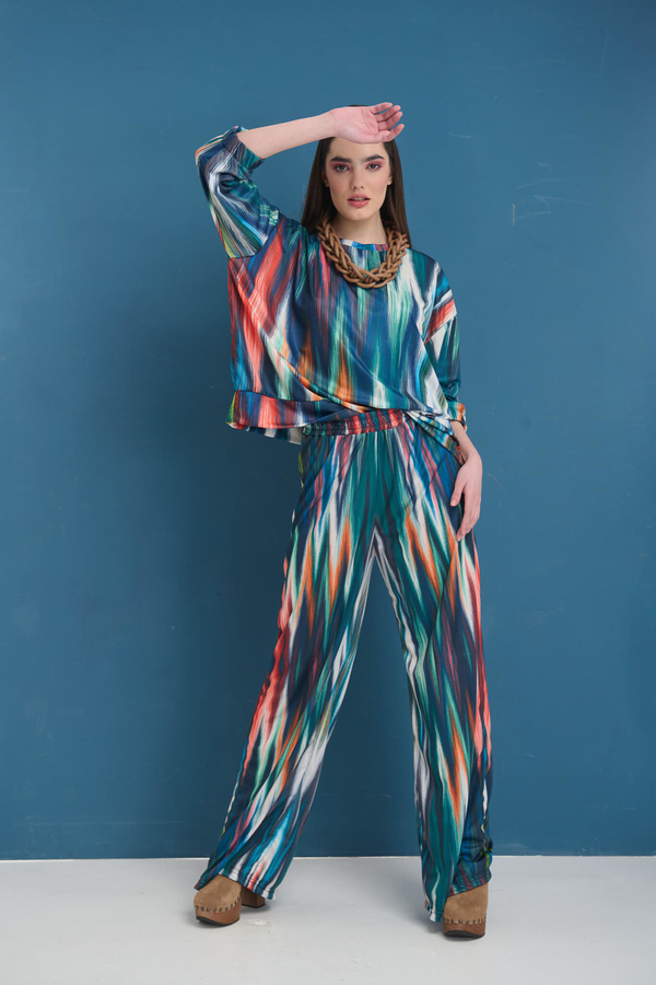 Loose Top Boho Noise Dark
