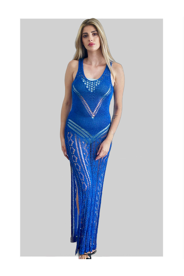 Μόδα Woonlet και πλεκτά Beach Dress