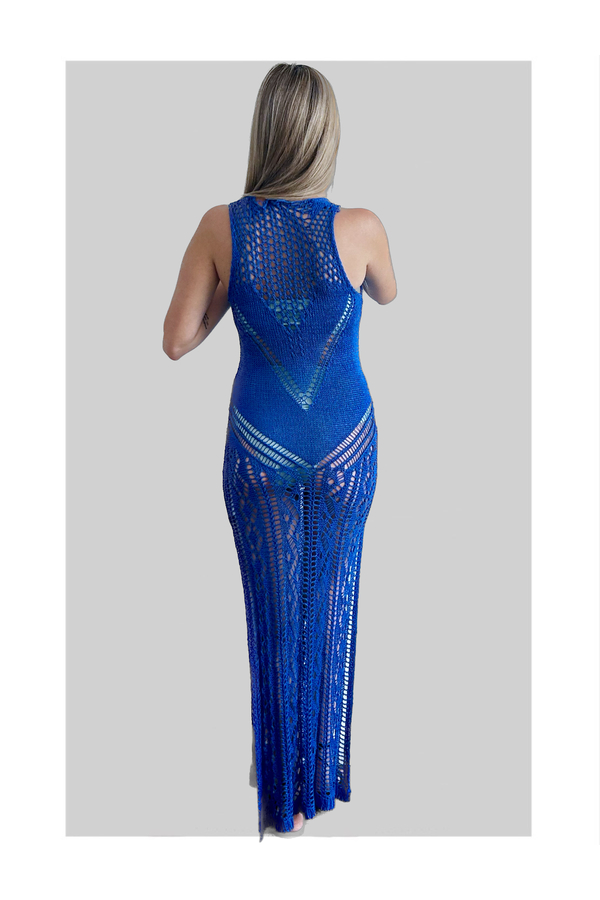 Μόδα Woonlet και πλεκτά Beach Dress