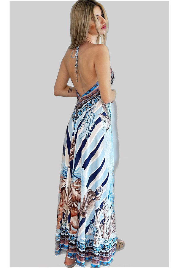 Long Dress Ocean Atmosphere