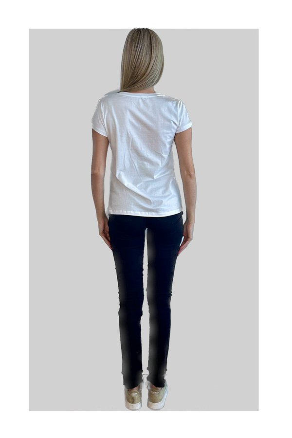 Ροζ Πράσινο T-shirt