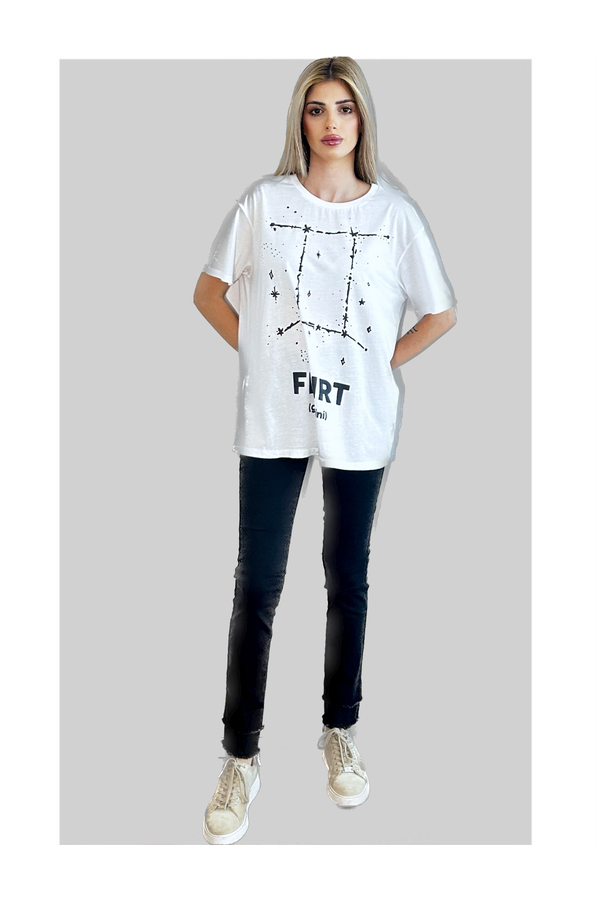 T-shirt Peace And Chaos Gemini