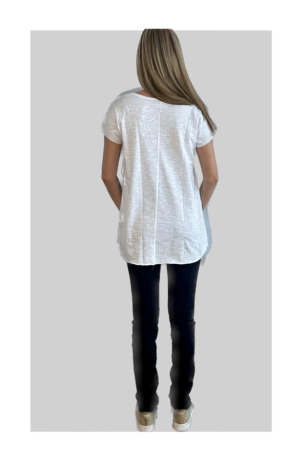 T-shirt με Πρόσωπο - Μαύρο