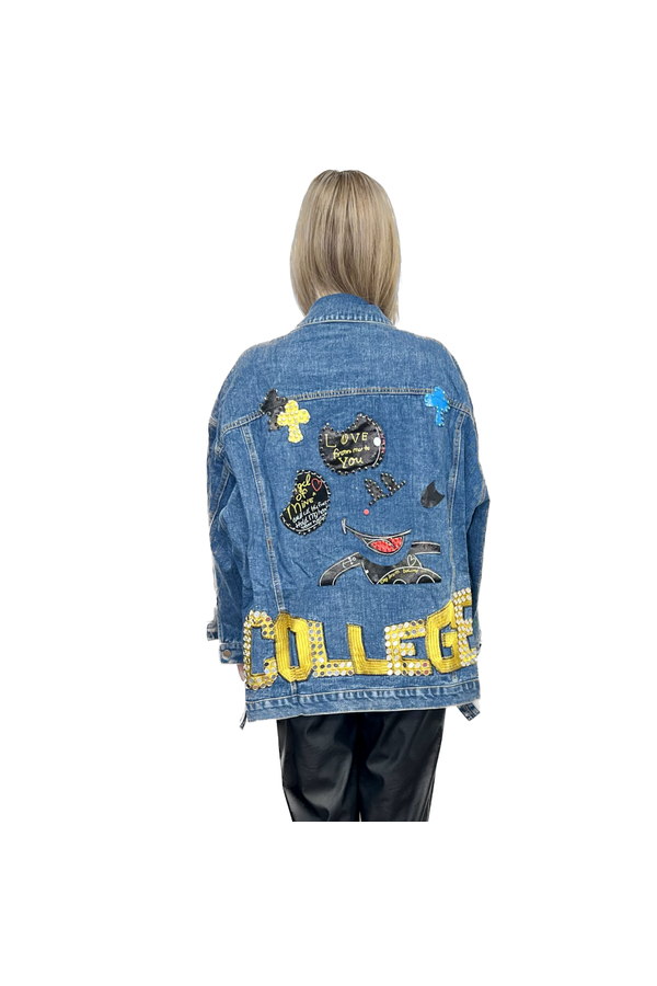 JEAN JACKET GOLD