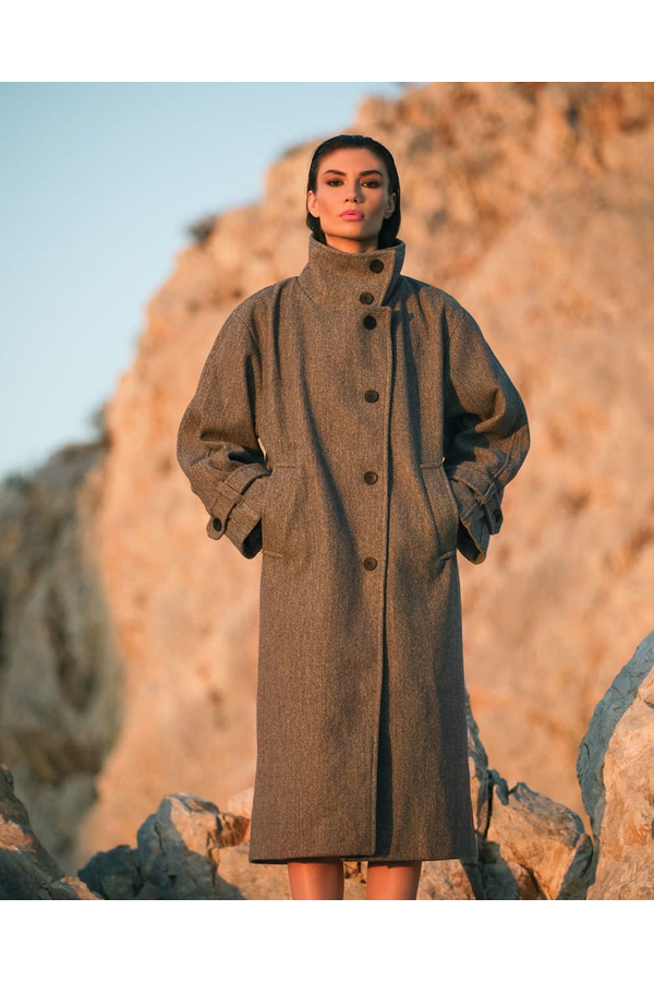 COAT YOURS - Γκρι