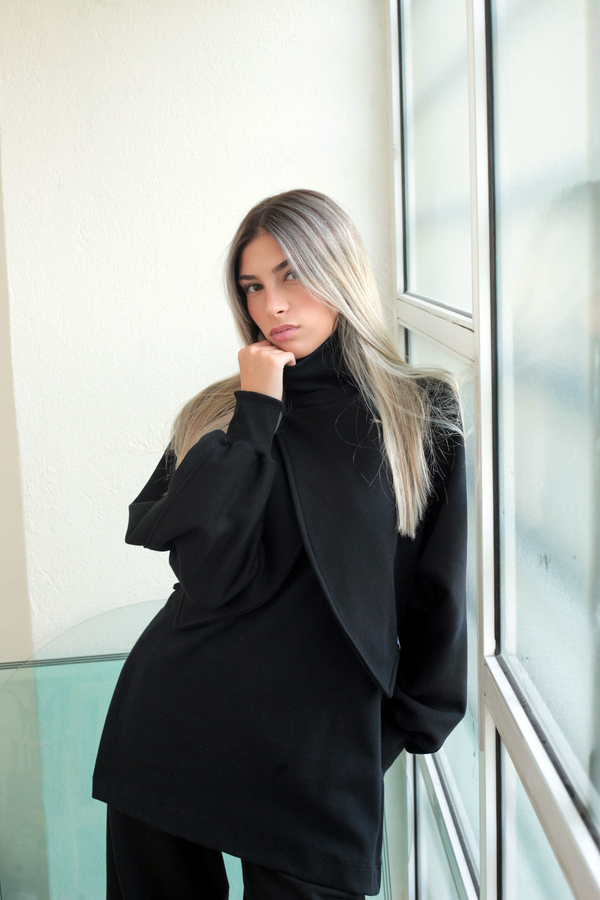 Cropped buggy sweatshirt