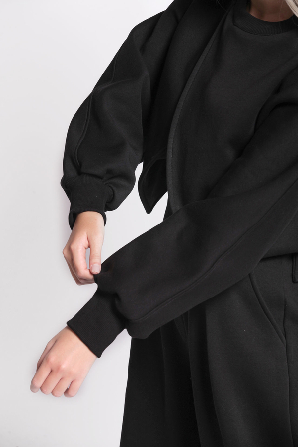 Cropped buggy sweatshirt