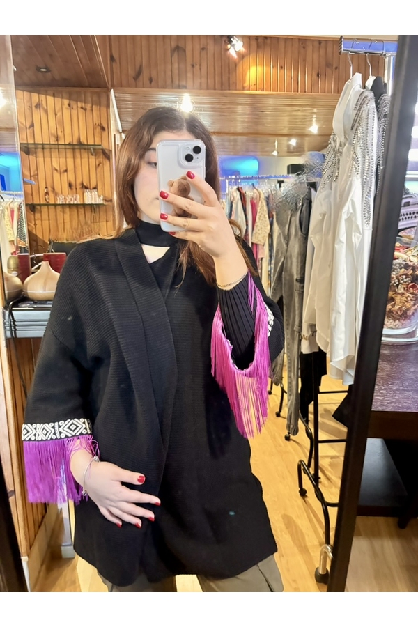 CARDIGAN FRINGES