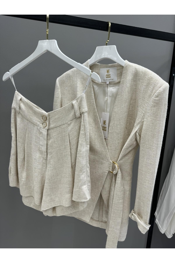 LINEN SHORTS