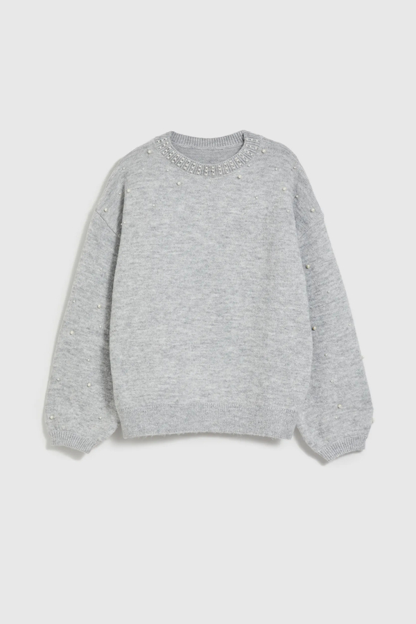 PEARL GREY HOODIE